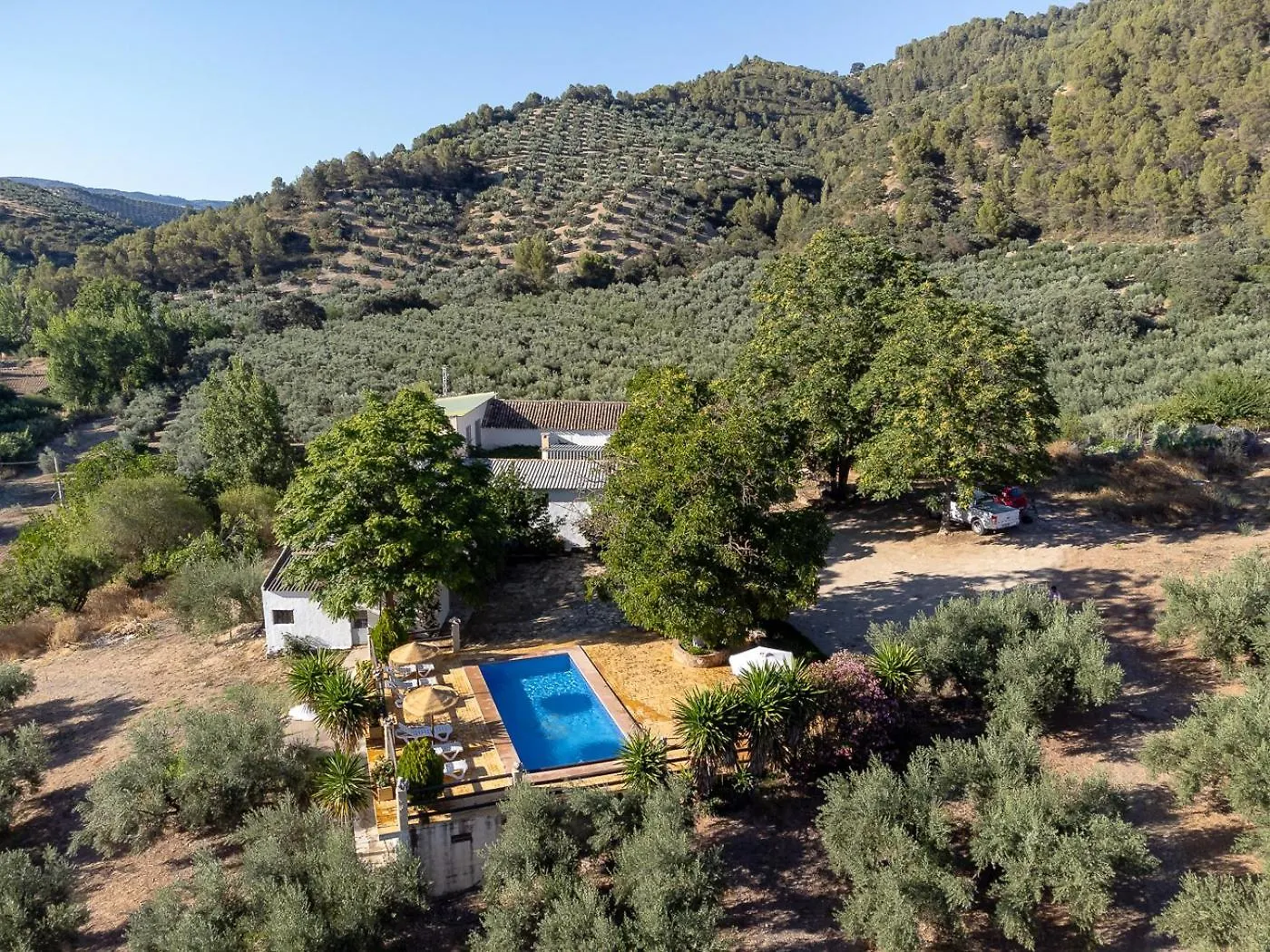 別荘 Cortijo Rural Las Nogueras Cortijada Los Chorreros