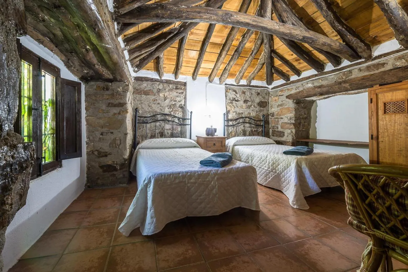 別荘 Cortijo Rural Las Nogueras Cortijada Los Chorreros スペイン